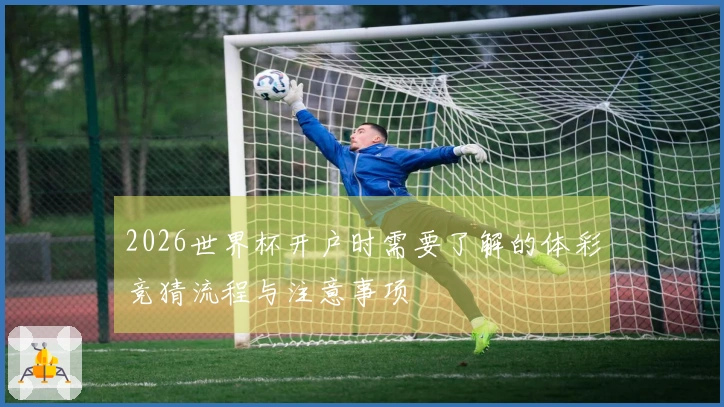 2026世界杯开户时需要了解的体彩竞猜流程与注意事项