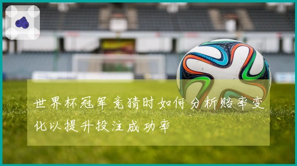 世界杯冠军竞猜时如何分析赔率变化以提升投注成功率