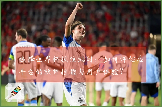 选择世界杯投注站时,如何评估各平台的软件性能与用户体验?